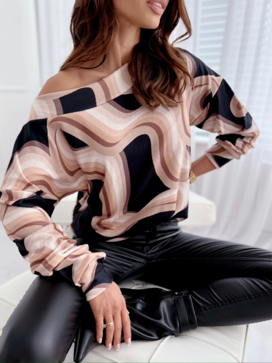 Blouse Off Shoulder - Blusa Feminina de Manga Longa com