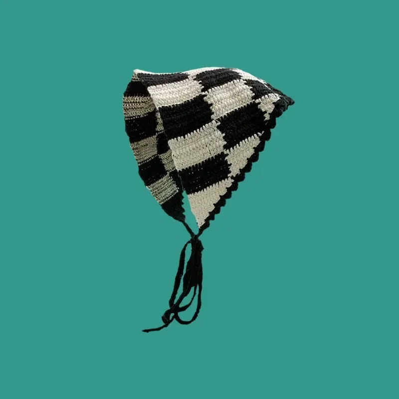 Primavera verão geométrico cor - Headband Summer Knit avaliação e preço
