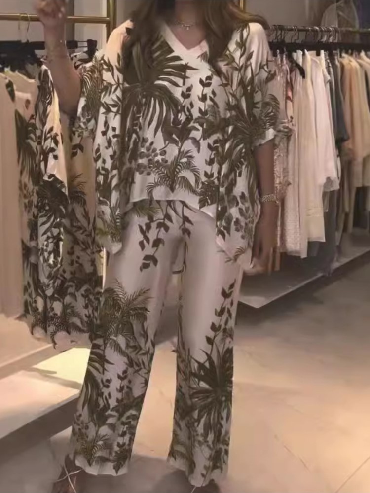 Elegante terno de escritório f - Romper Floral Print avaliação e preço